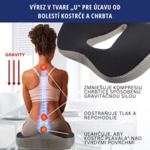 Ortopedický vankúš na sedenie - ComfortSit - Image 3
