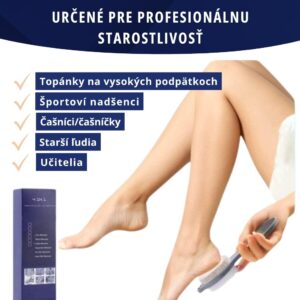 4-dielny pilník na starostlivosť o nohy - SoftFeet - Image 2