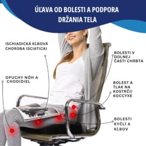 Ortopedický vankúš na sedenie – ComfortLux - Image 5
