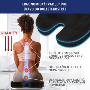 Ortopedický vankúš na sedenie – ComfortLux - Image 6